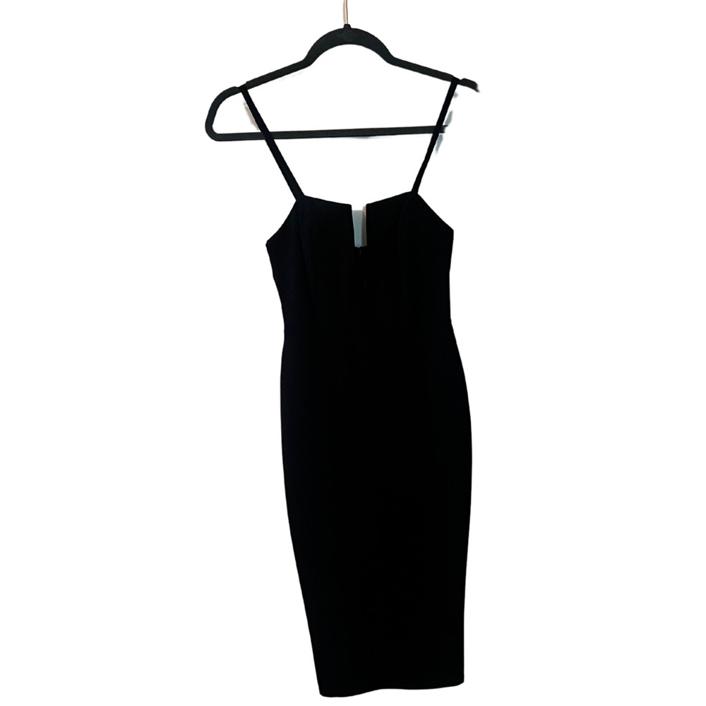 Solemio Black Dress